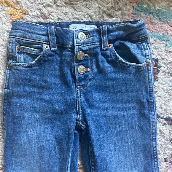 Zara girls mid rise flare with stretch - Picture 3 of 5